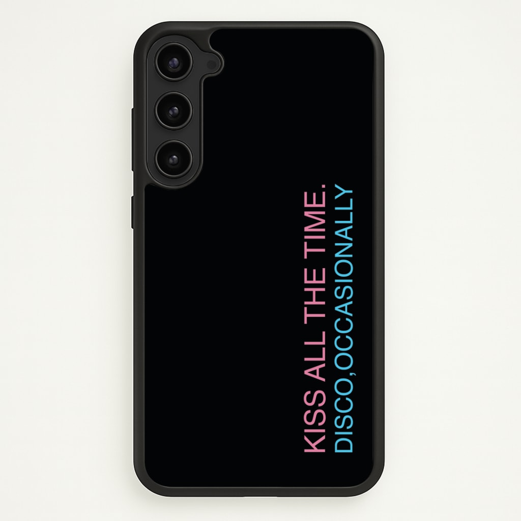 Disco Occasionally Text Phone Case - Galaxy S23 / Standard