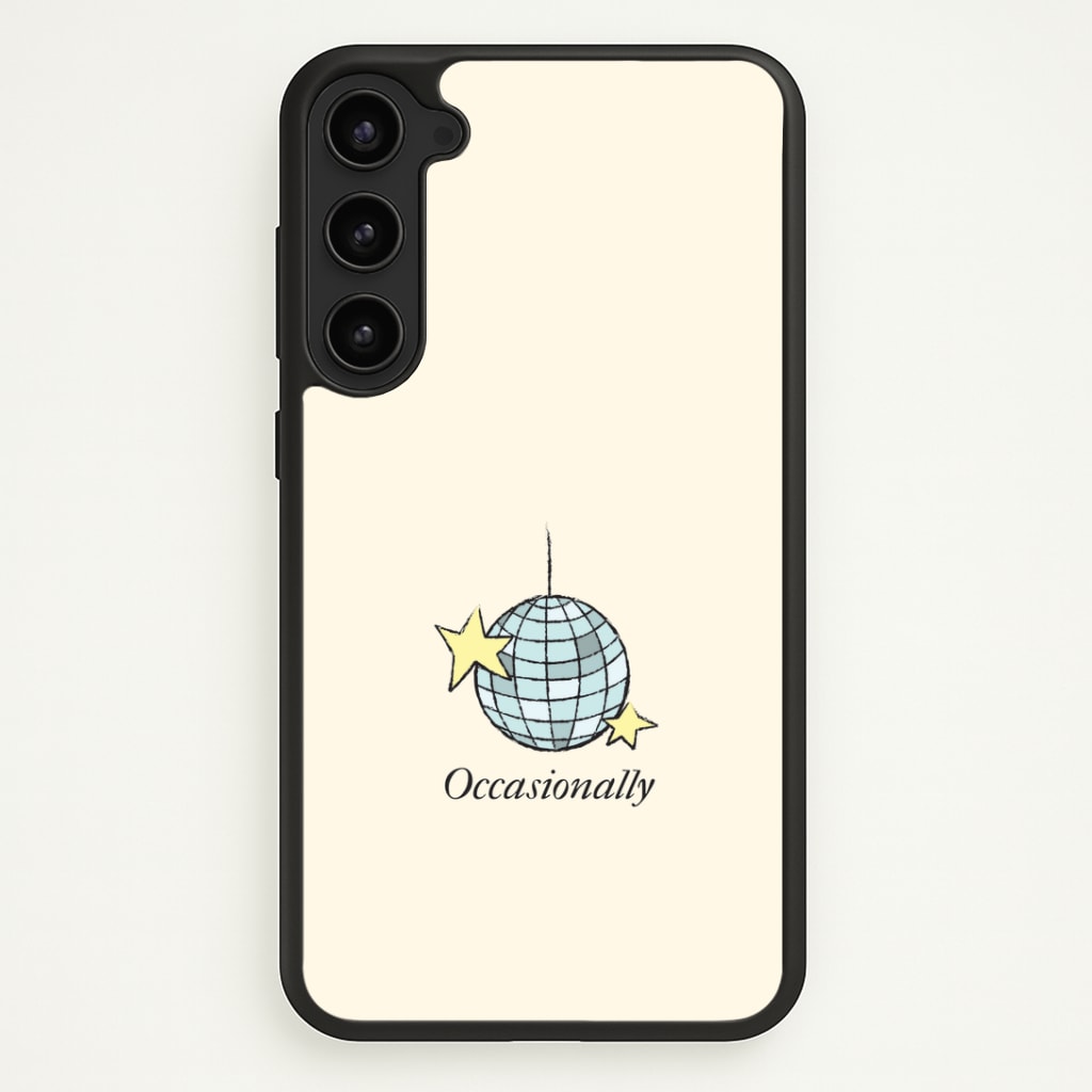 Ocasionally Discoball Phone Case - Galaxy S23 / Standard