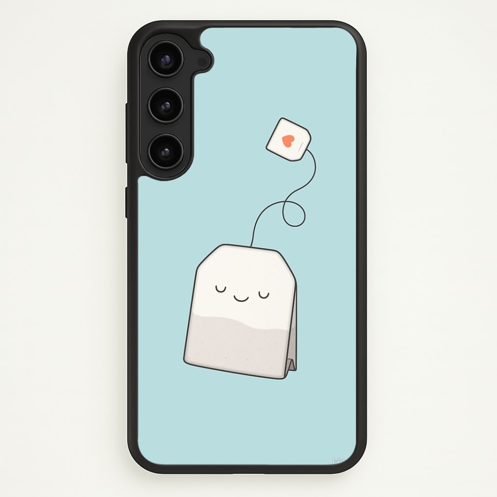 Tea Time - Cartoon Tea Bag Phone Case - Galaxy S23 / Standard