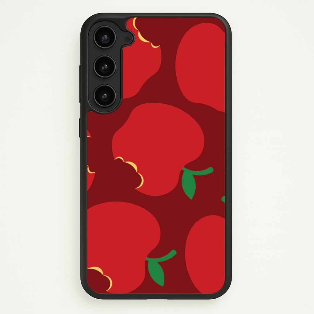 Teacher Apples Pattern Phone Case - Galaxy S23 Plus / Standard