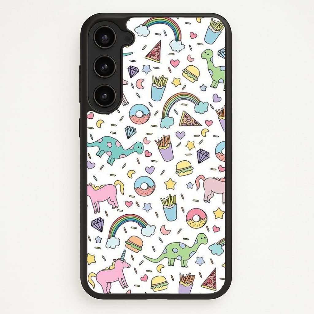Tumblr Pattern Phone Case - Galaxy S23 Plus / Standard