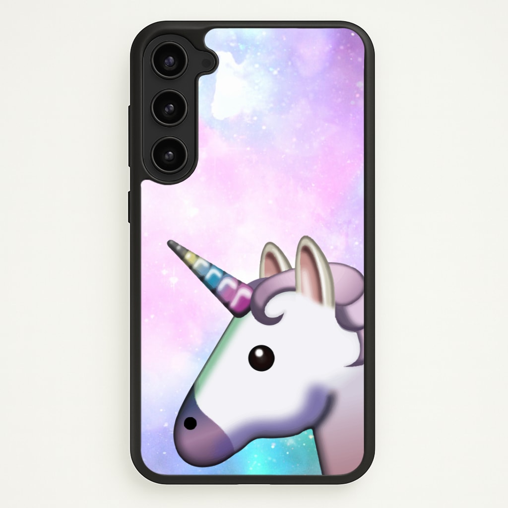 Galaxy Unicorn Pattern - Tumblr Phone Case - Galaxy S23 / Standard