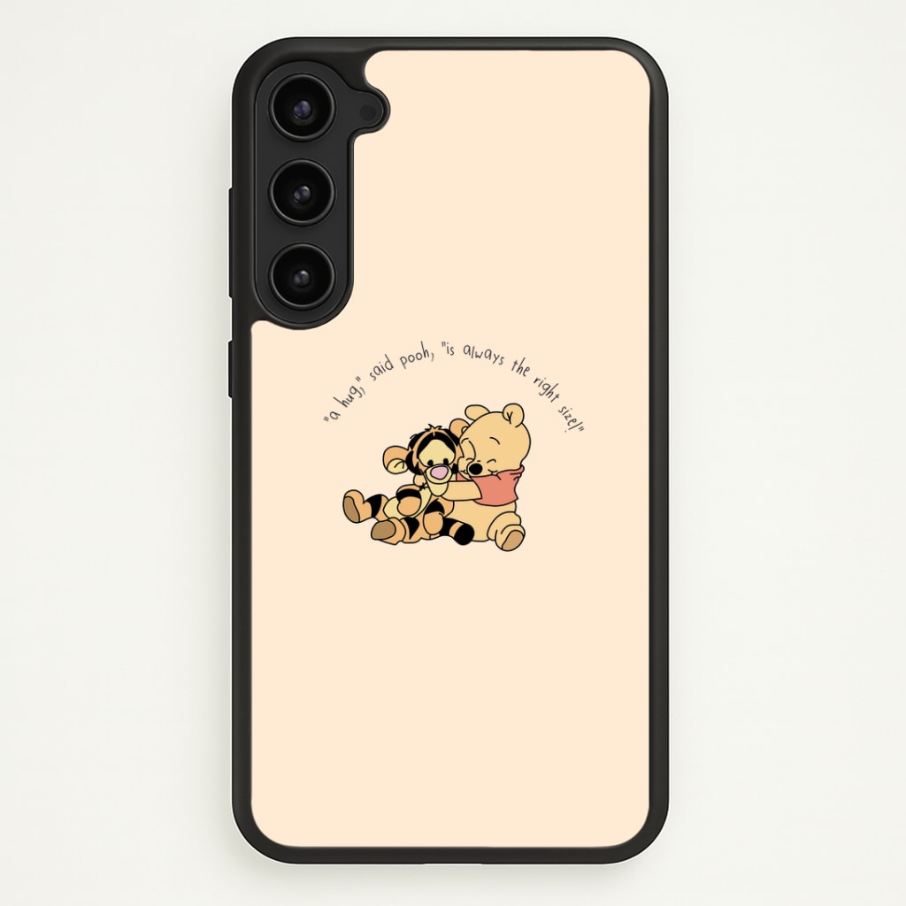 A Hug Said Pooh - Winnie Phone Case - Galaxy S23 Plus / Standard