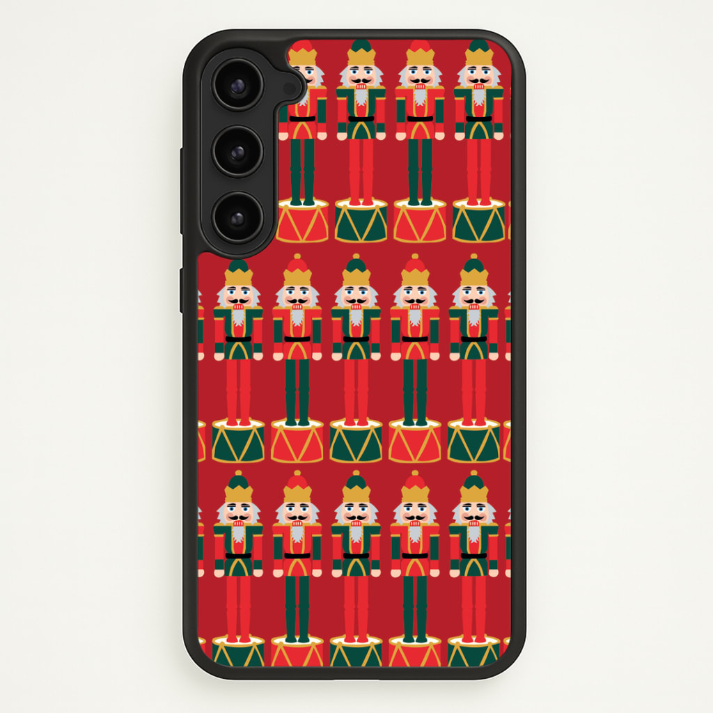 Nutcracker - Christmas Patterns Phone Case - Galaxy S23 Plus / Standard