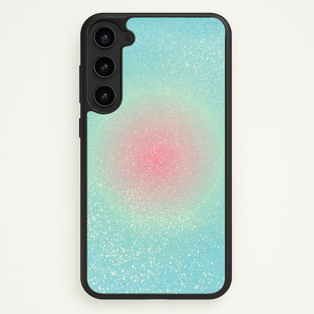 Teal Shimmer Phone Case - Galaxy S23 Plus / Standard