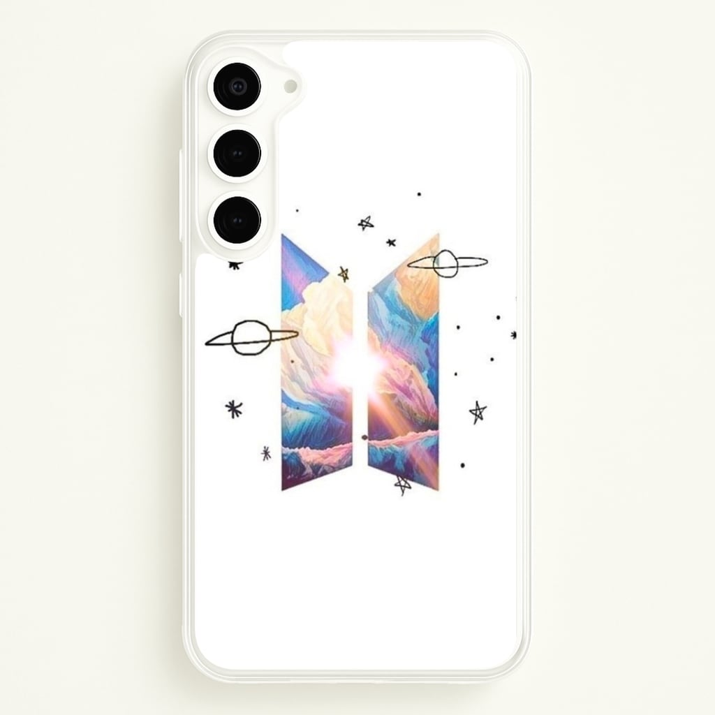 Space K-Pop Band Logo Phone Case