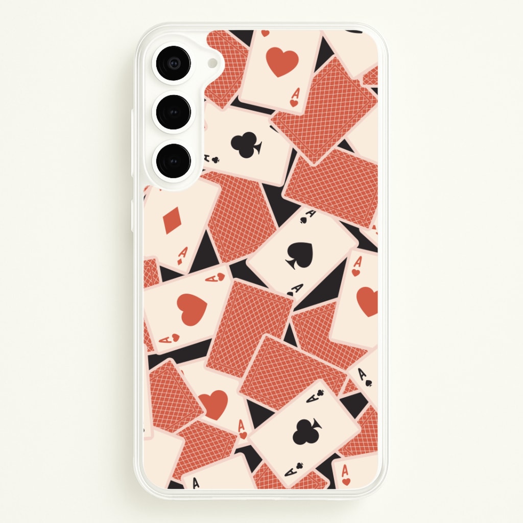 Playing Cards Collage Pattern Phone Case