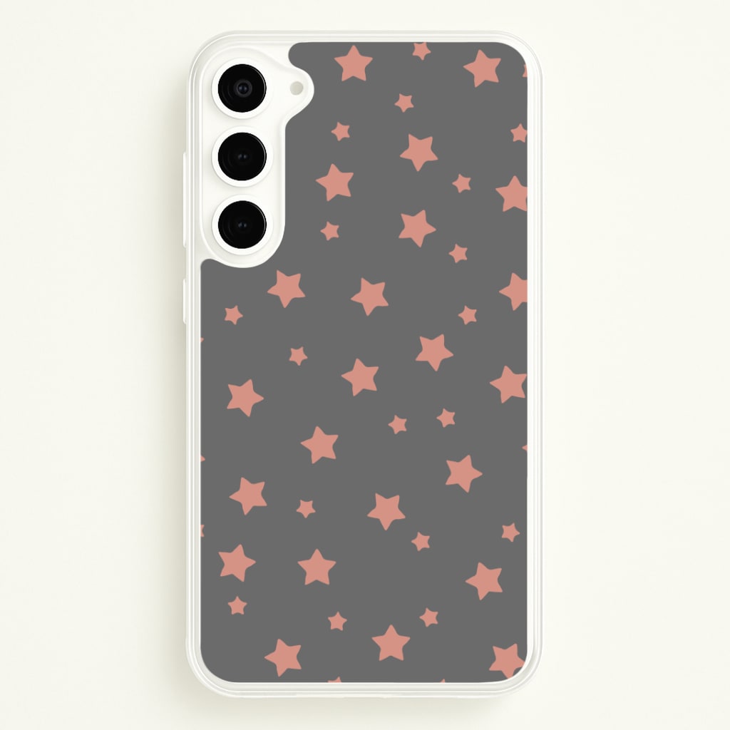 Rose Gold Star Pattern Phone Case