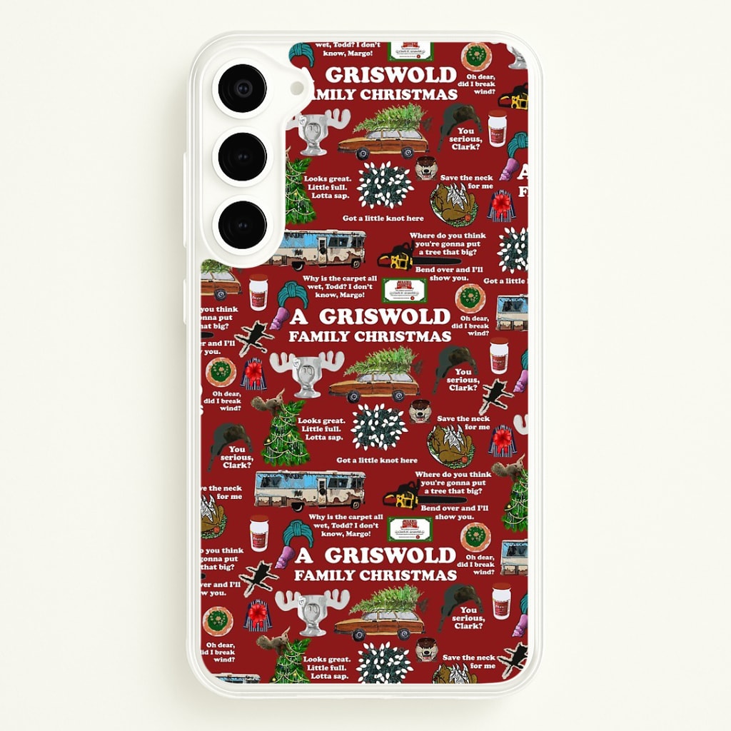 Christmas Holiday Collage Phone Case