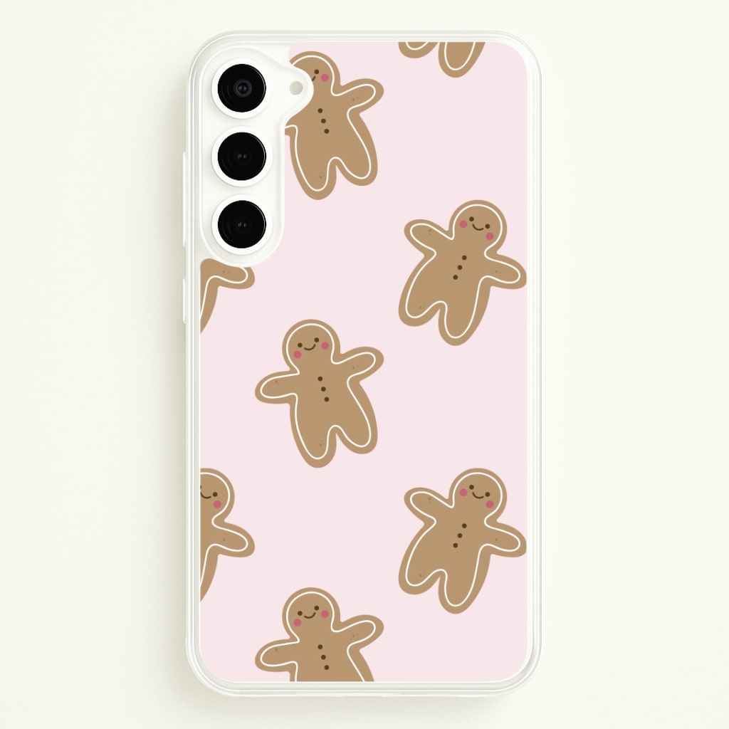 Gingerbread Men Christmas Pattern Phone Case