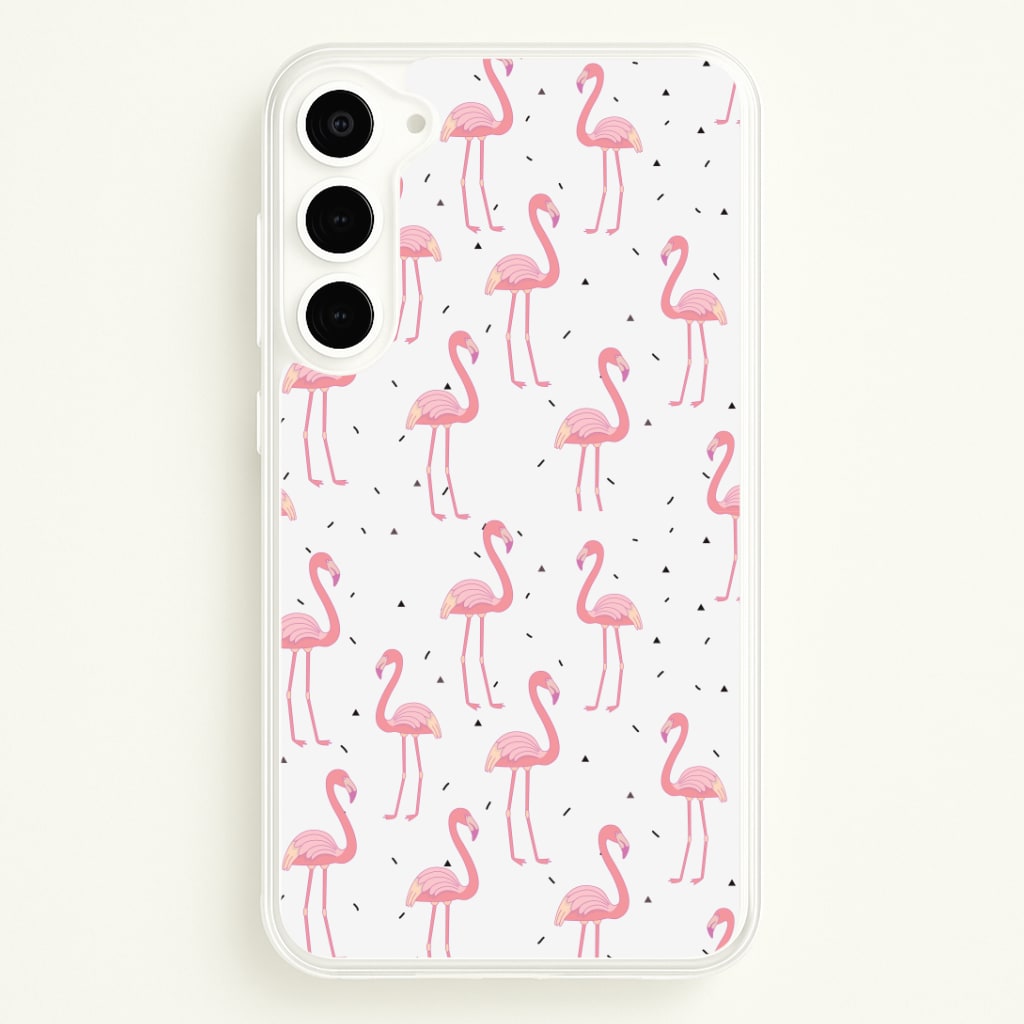 Pink Flamingo Pattern Phone Case