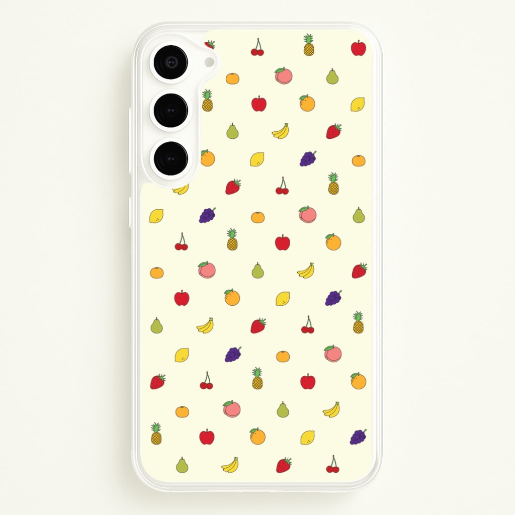Miniature Fruits Pattern Phone Case