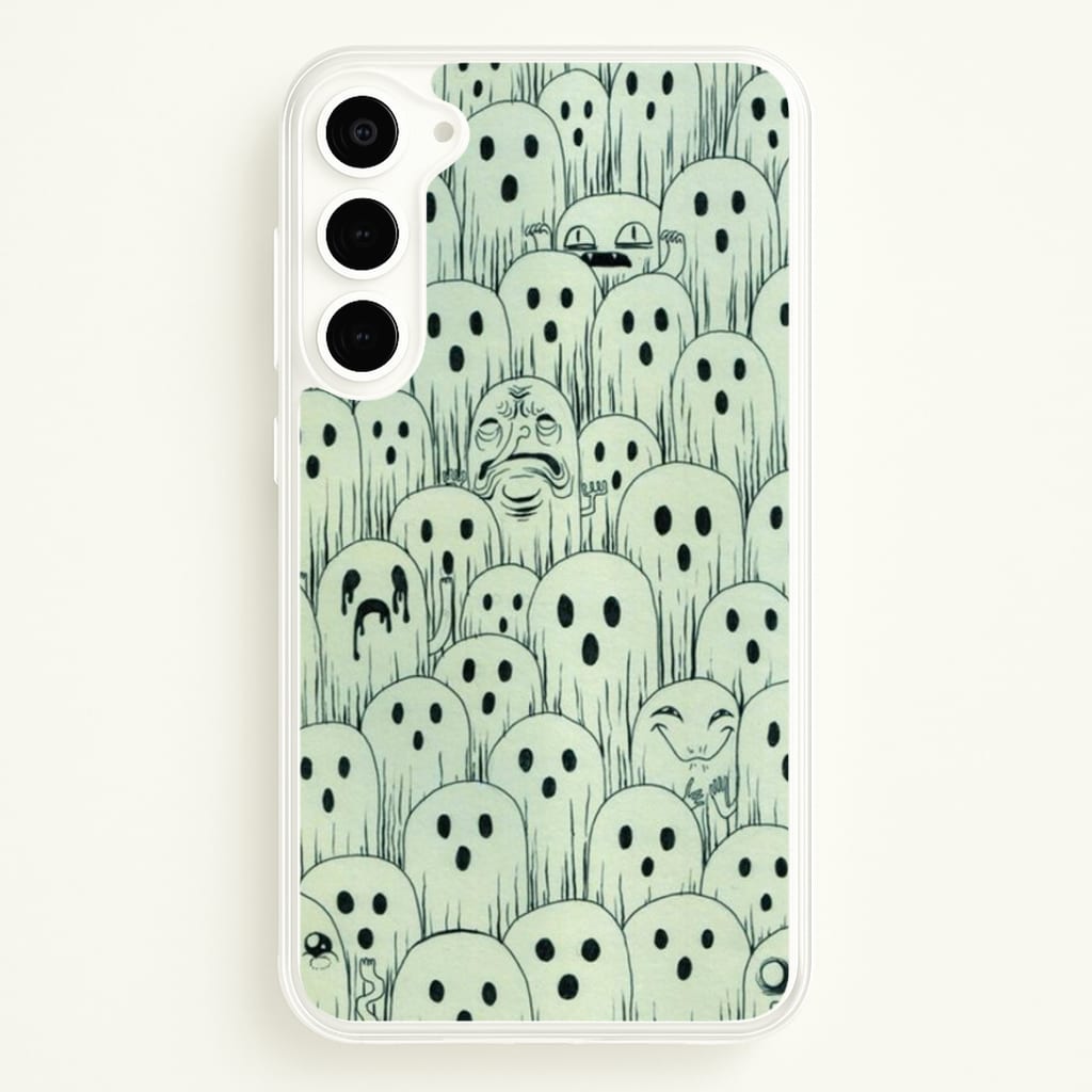 Droopy Ghost Pattern Phone Case