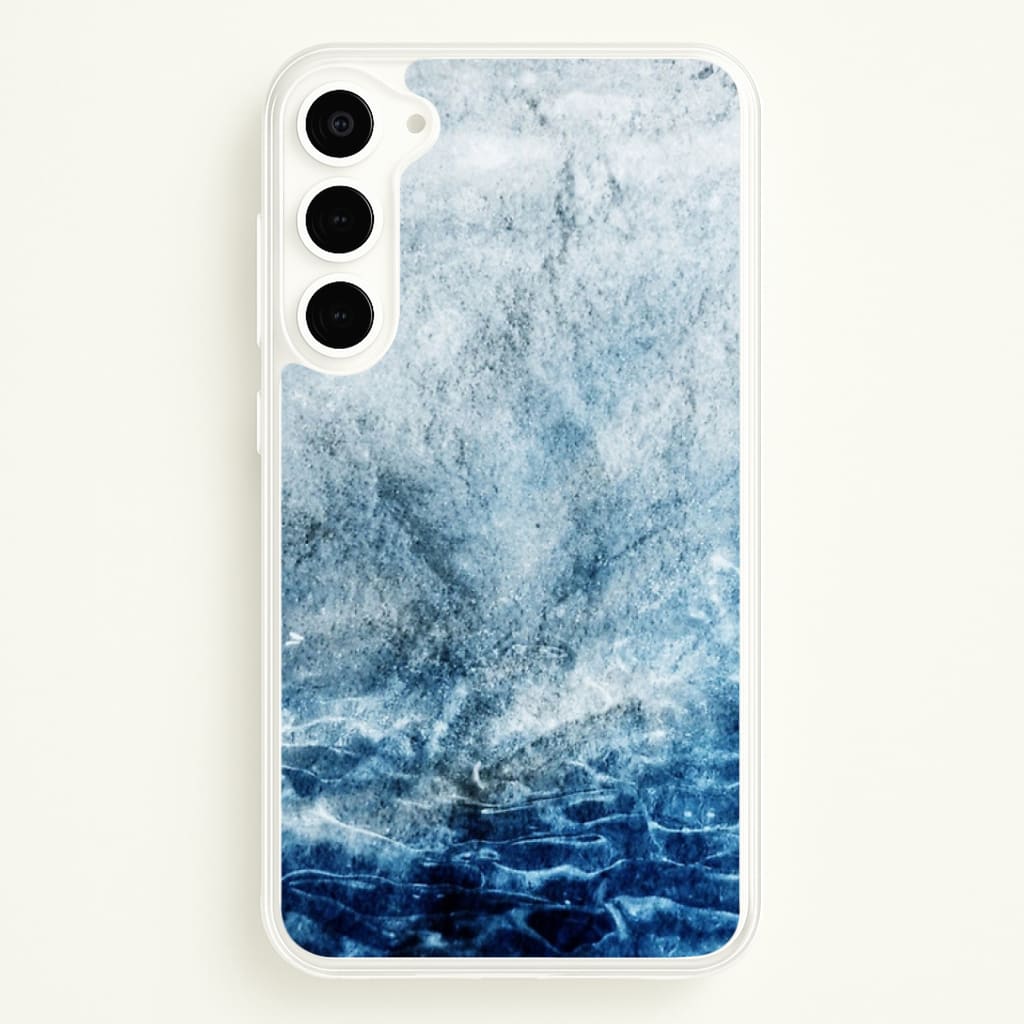 Sea Blue Marble Phone Case