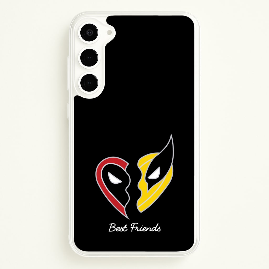 Superhero Best Friends Locket Phone Case