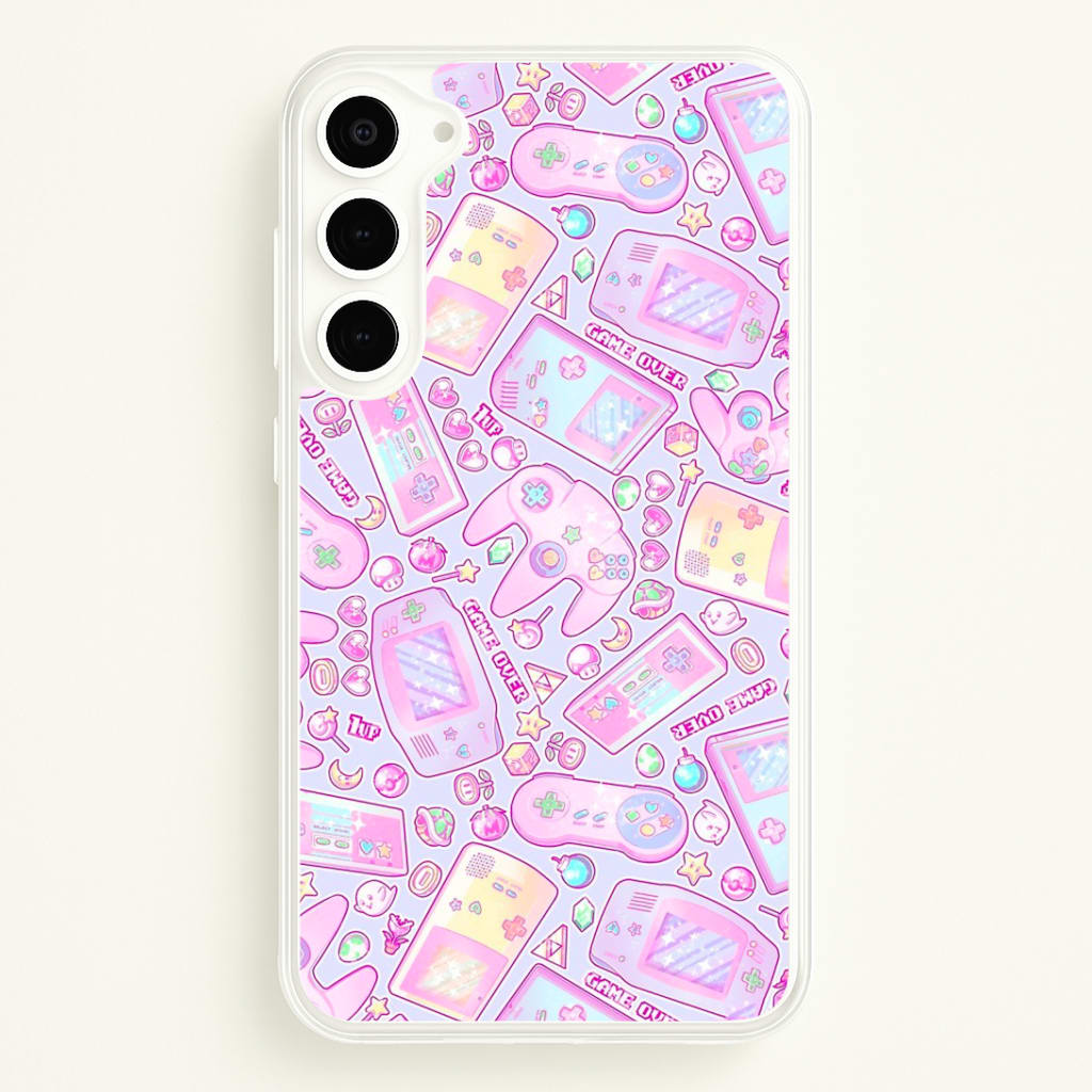 Power Up, Gaming Pattern Phone Case