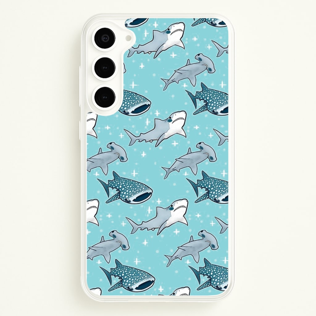 Shark Pattern Phone Case
