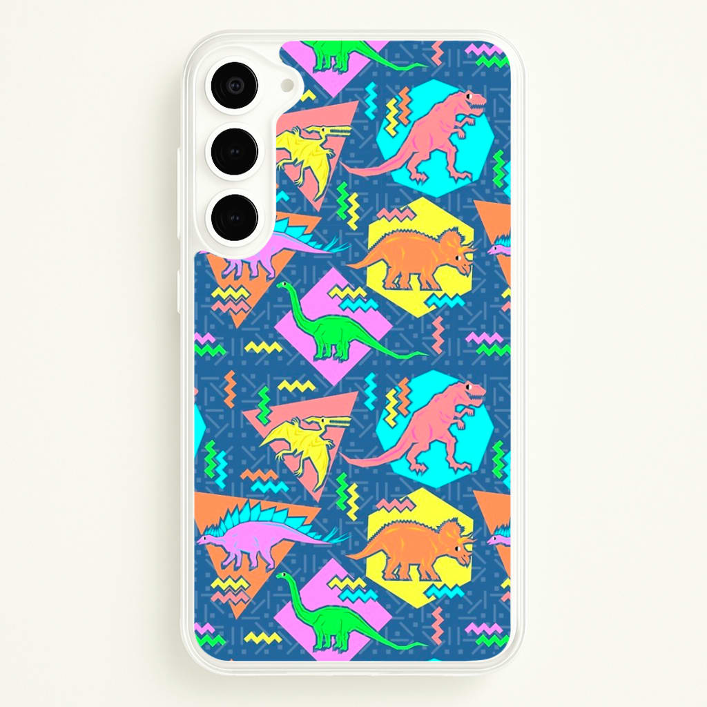 Nineties Dinosaurs Pattern Phone Case