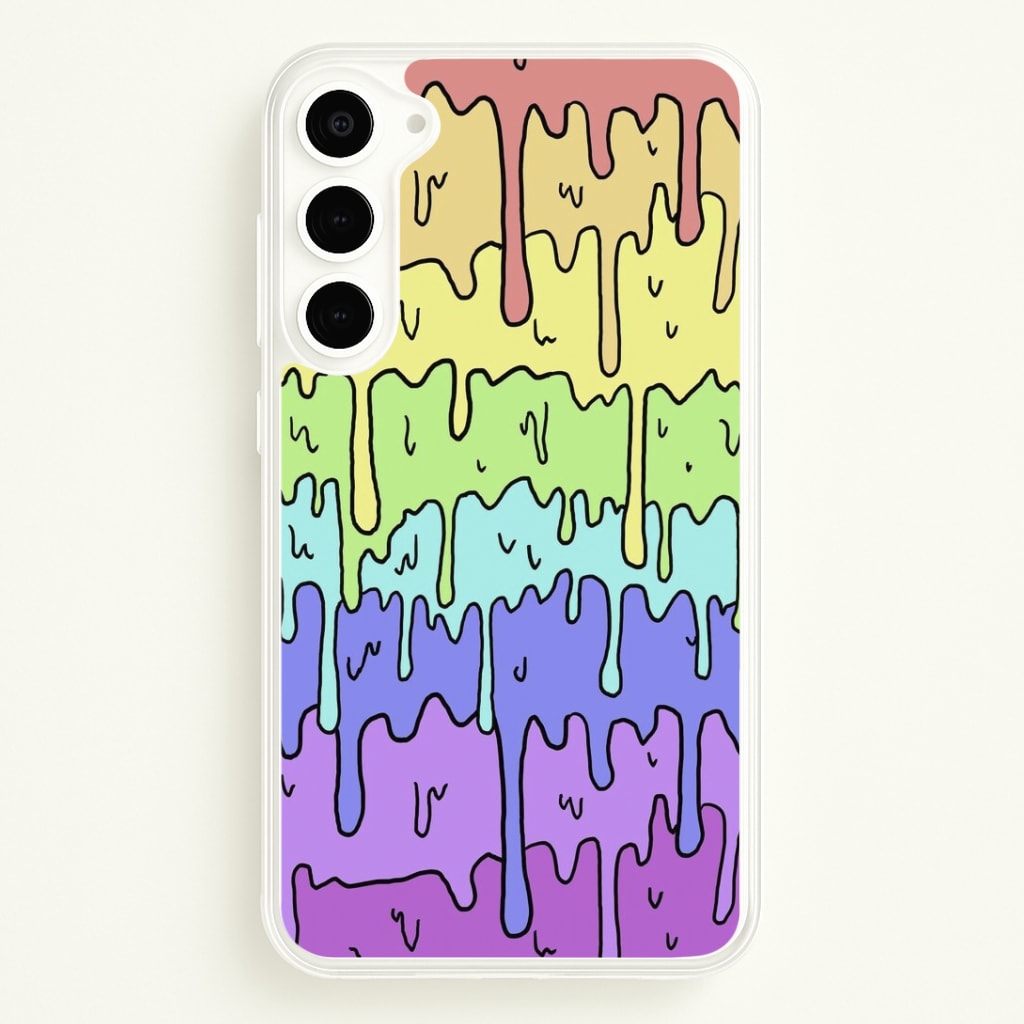 Dripping Rainbow Phone Case