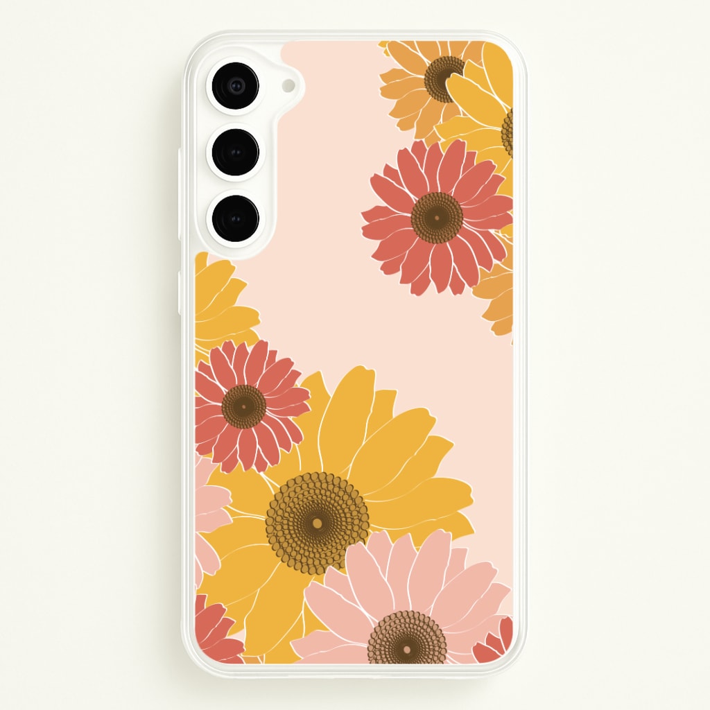 Sunflower Floral Pattern Phone Case