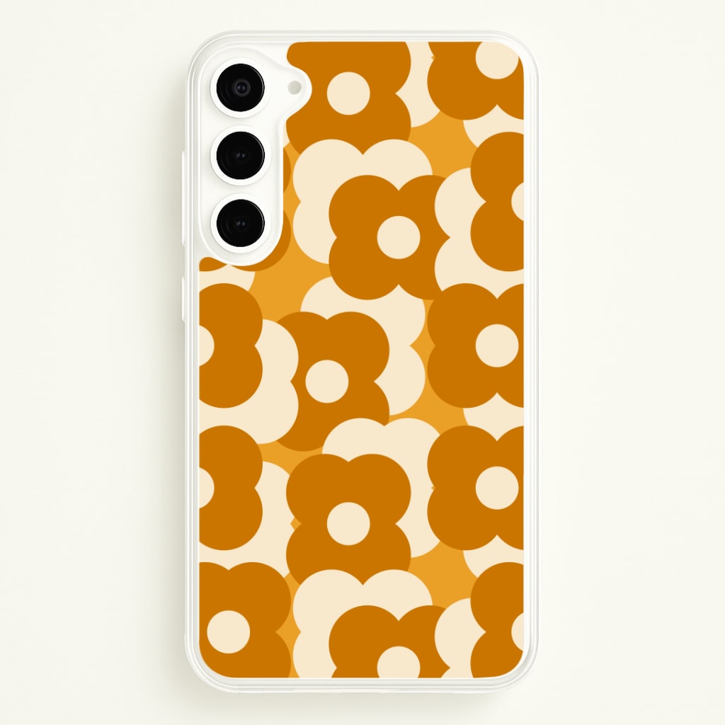 Retro Flower Pattern Phone Case