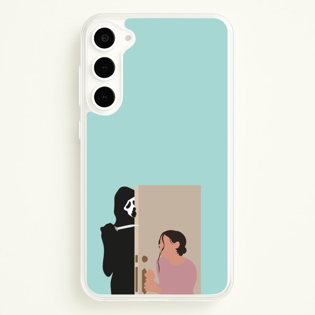 Tara And Ghostface - Scream Phone Case - Galaxy S23 Plus / Standard