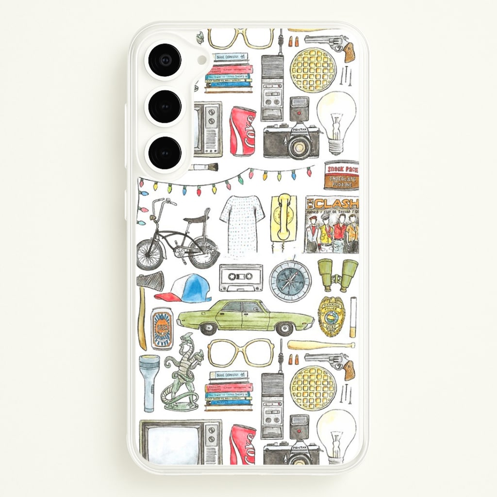 Stranger Objects Illustration Phone Case