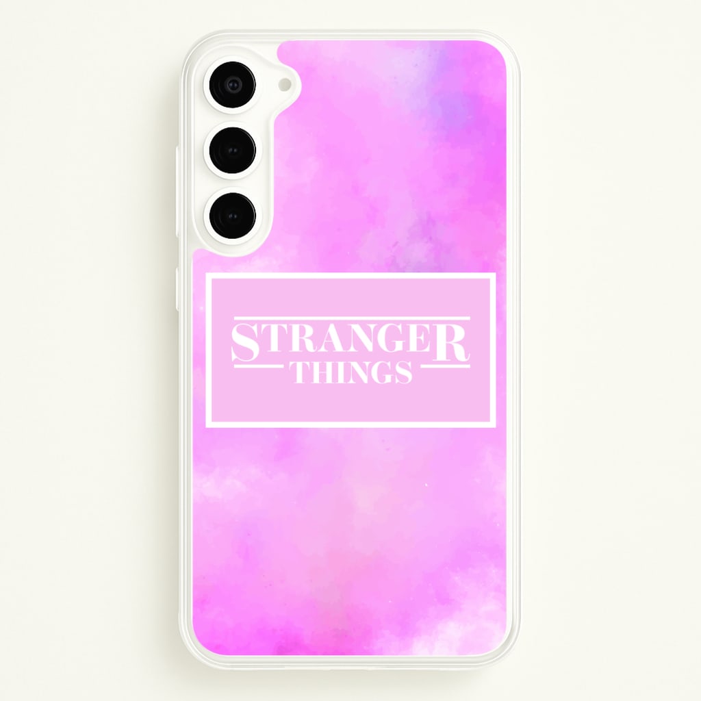 Pink Galaxy Stranger Phone Case