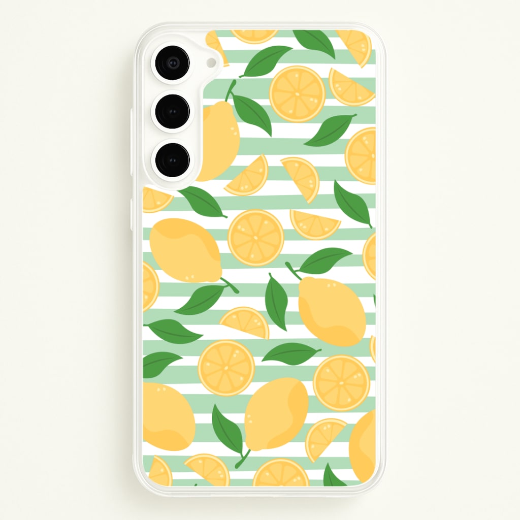 Lemons Pattern - Summer Phone Case