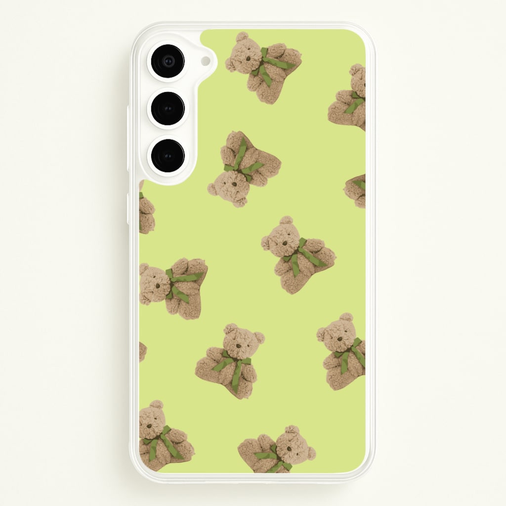 Green Teddy Bears Phone Case