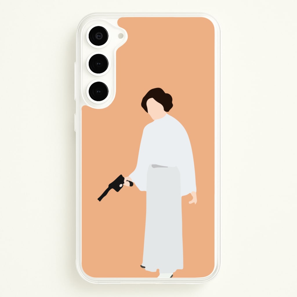 Leia Faceless With Gun Phone Case