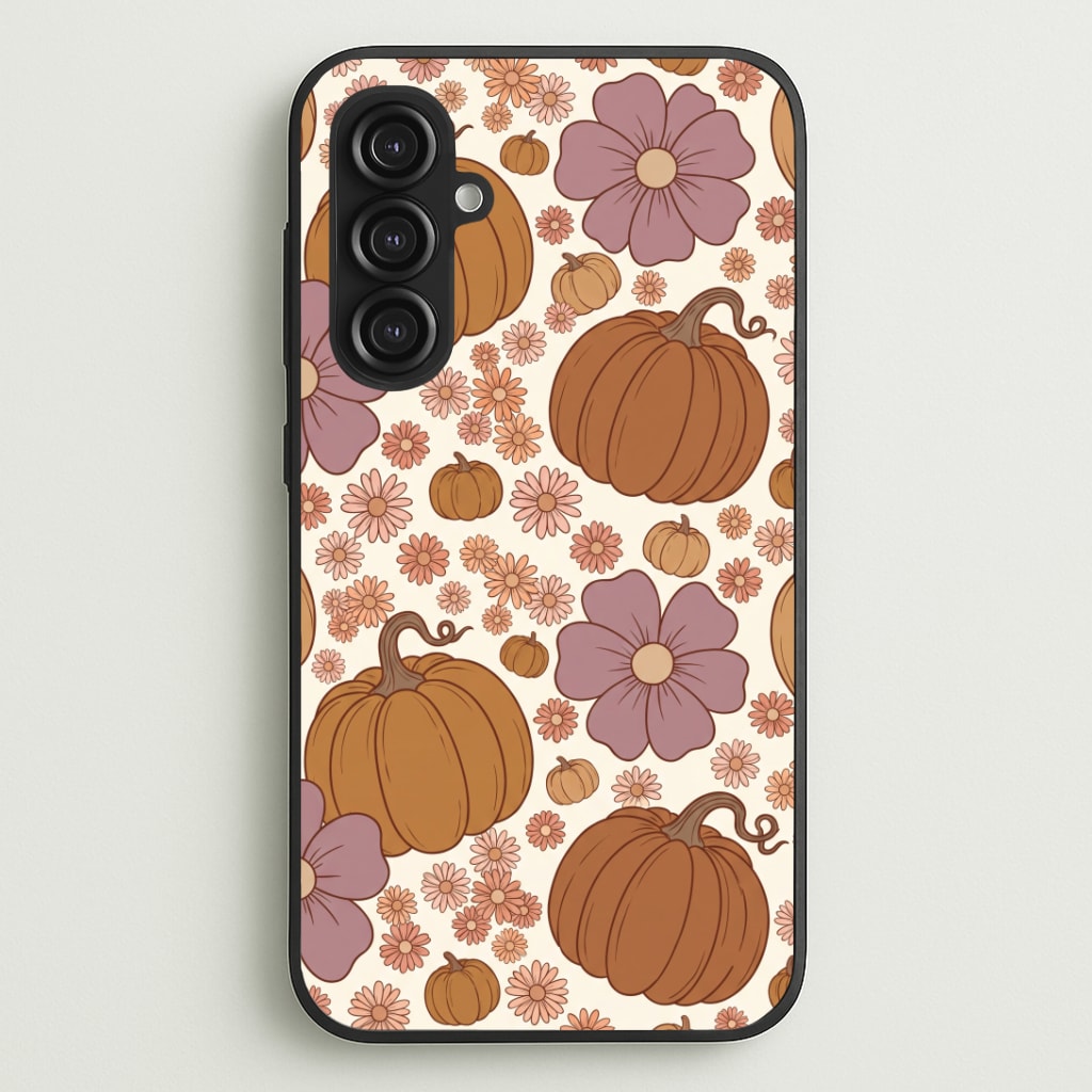 Autumn Bloom Pumpkins Phone Case