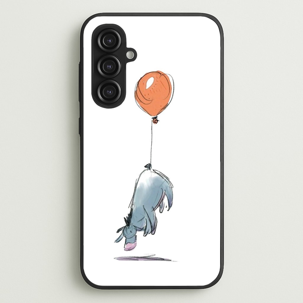 Donkey And His Balloon Phone Case