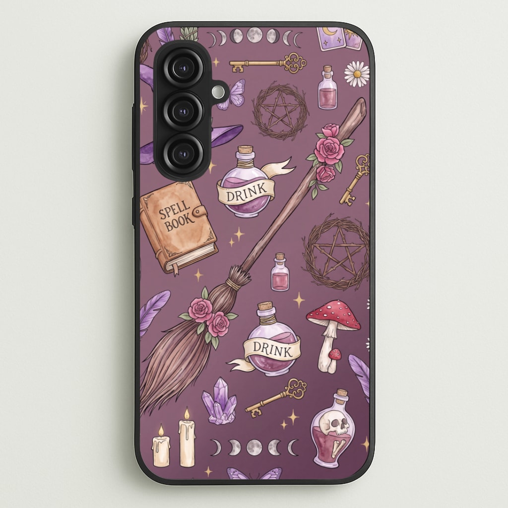 Dusty Violet Witchcraft Phone Case