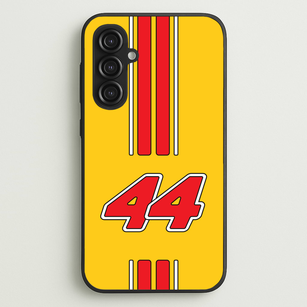Retro Yellow And Red Hamilton Phone Case