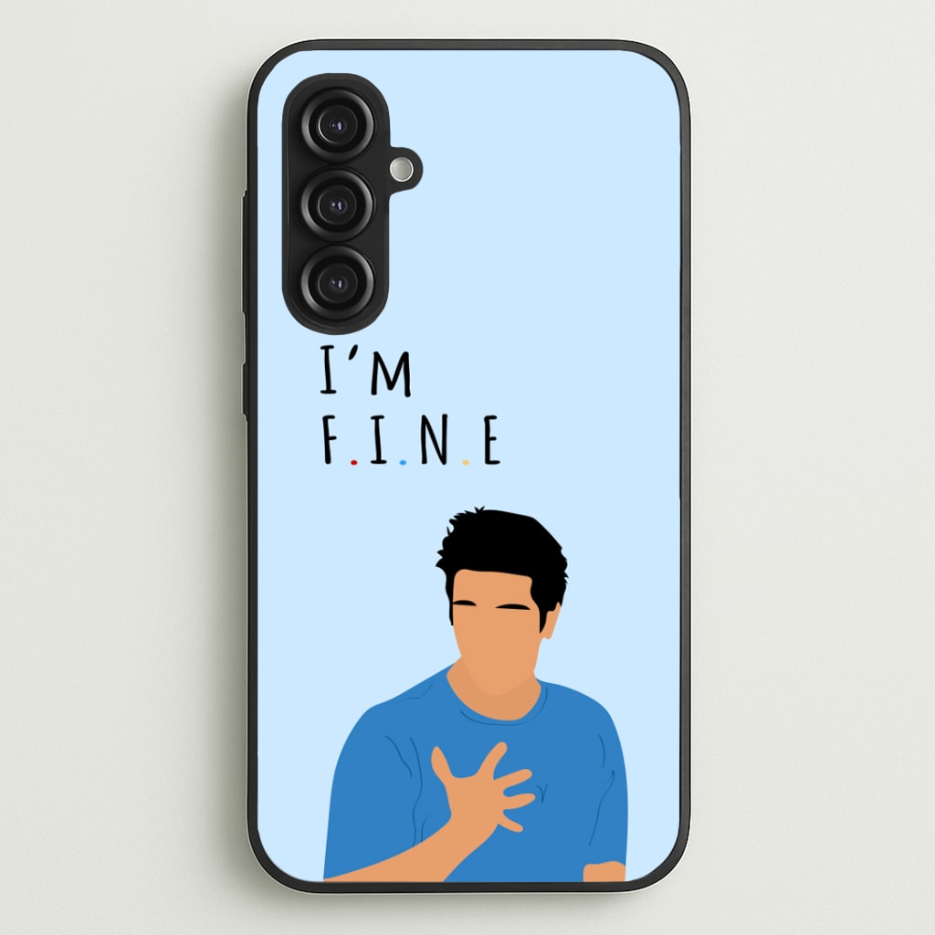 I'm Fine Phone Case