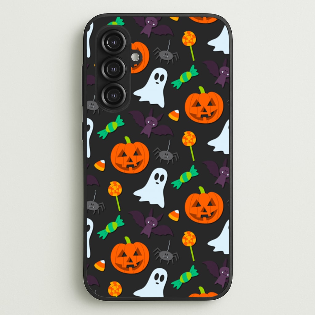 Colourful Halloween Pattern Phone Case