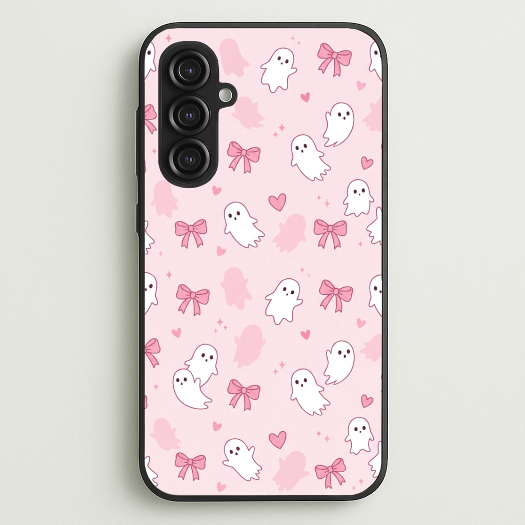 Pink Ghosts And Bows Phone Case