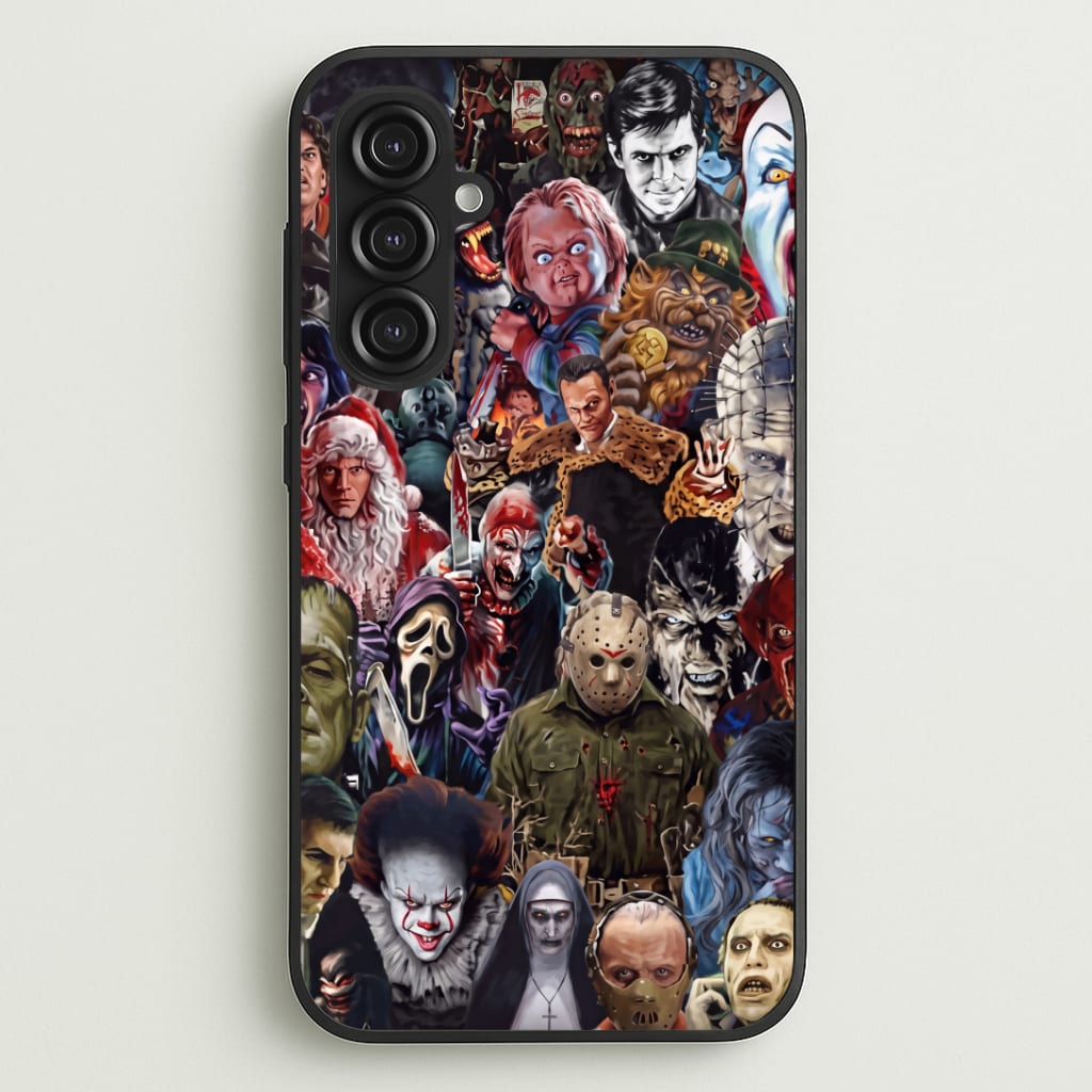 Collage of Horror Phone Case