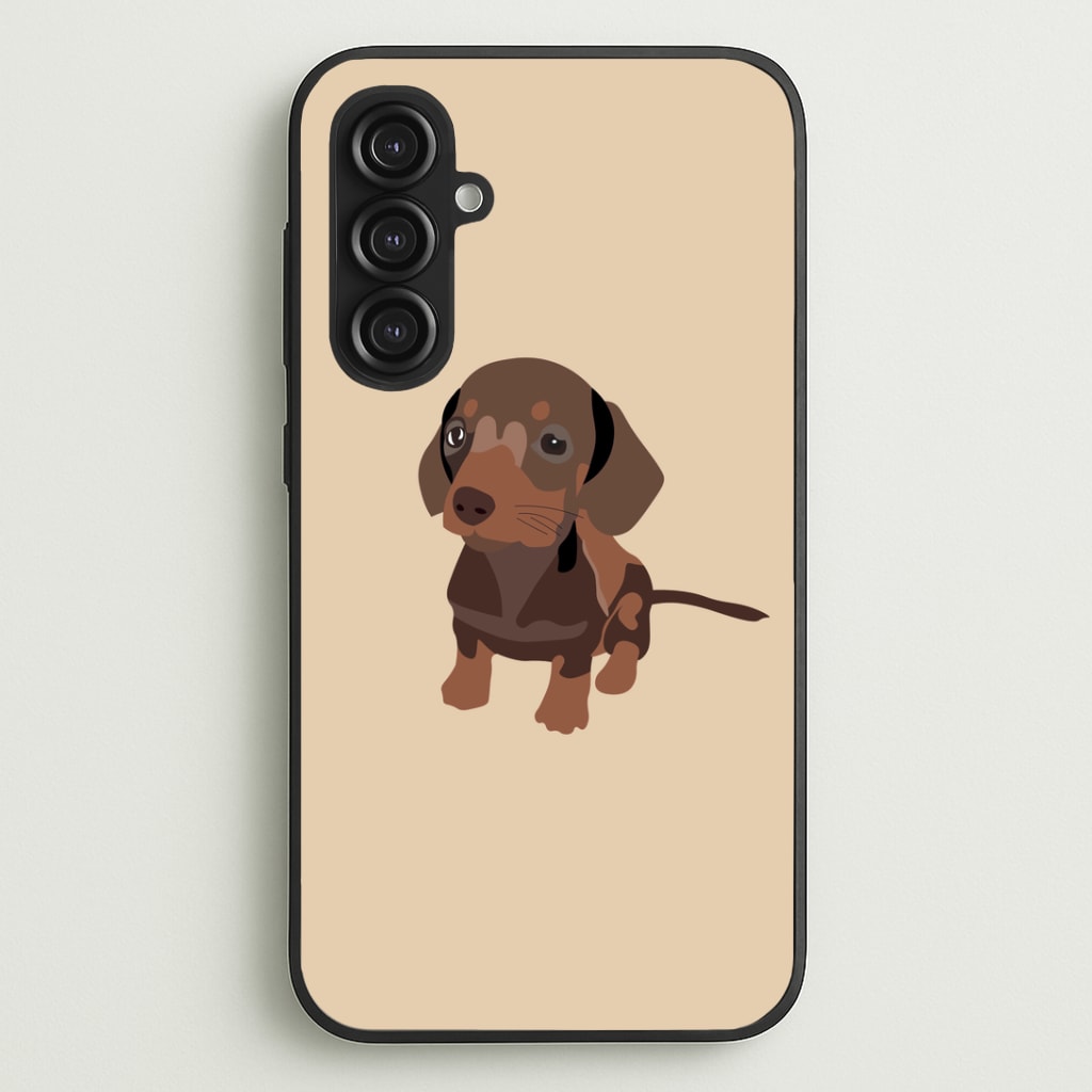 Brown - Dachshunds Phone Case