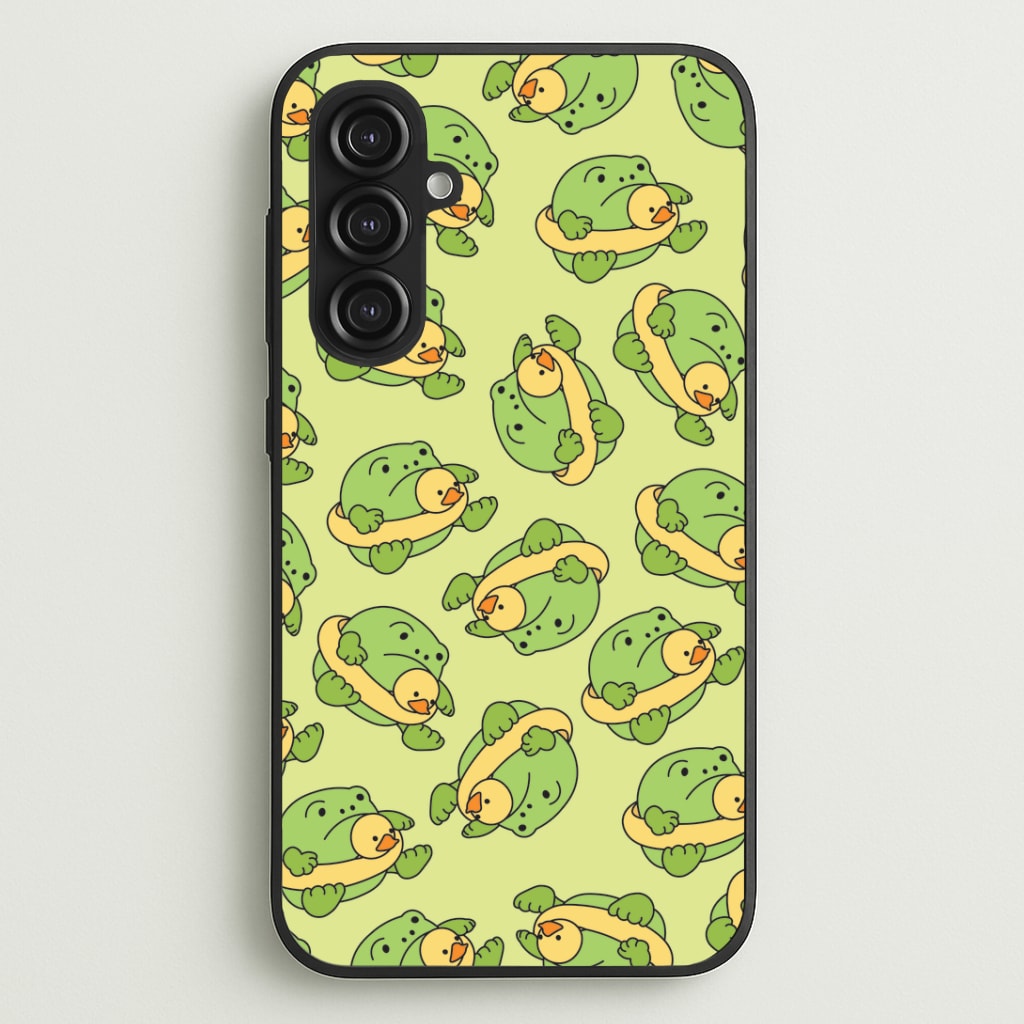Frog Pattern - Plushy Phone Case