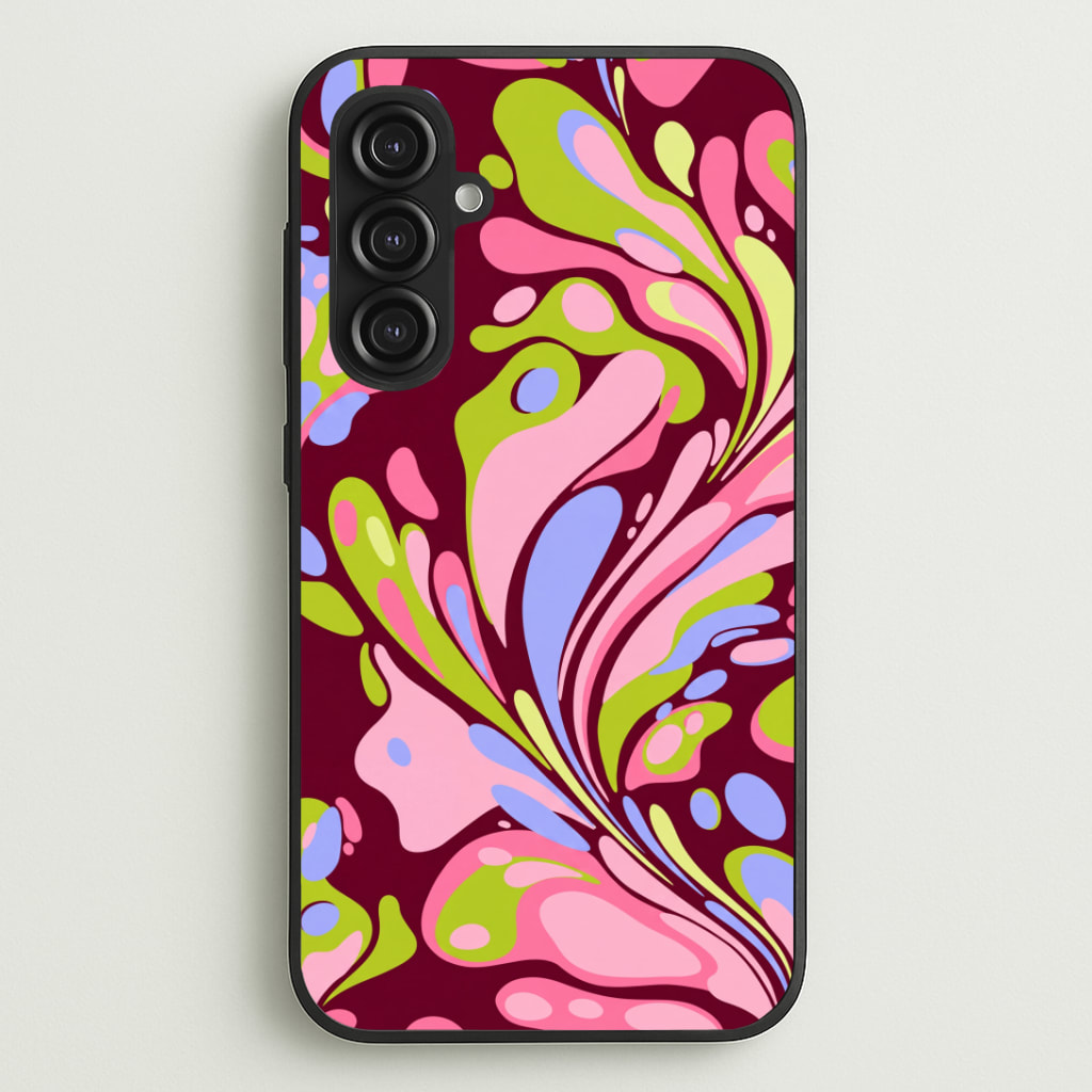 Multicolour Marble Swirl Phone Case
