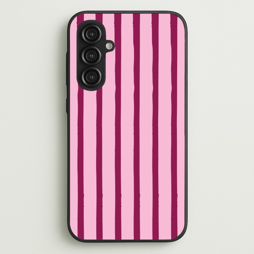 Strawberry Stripes  Phone Case