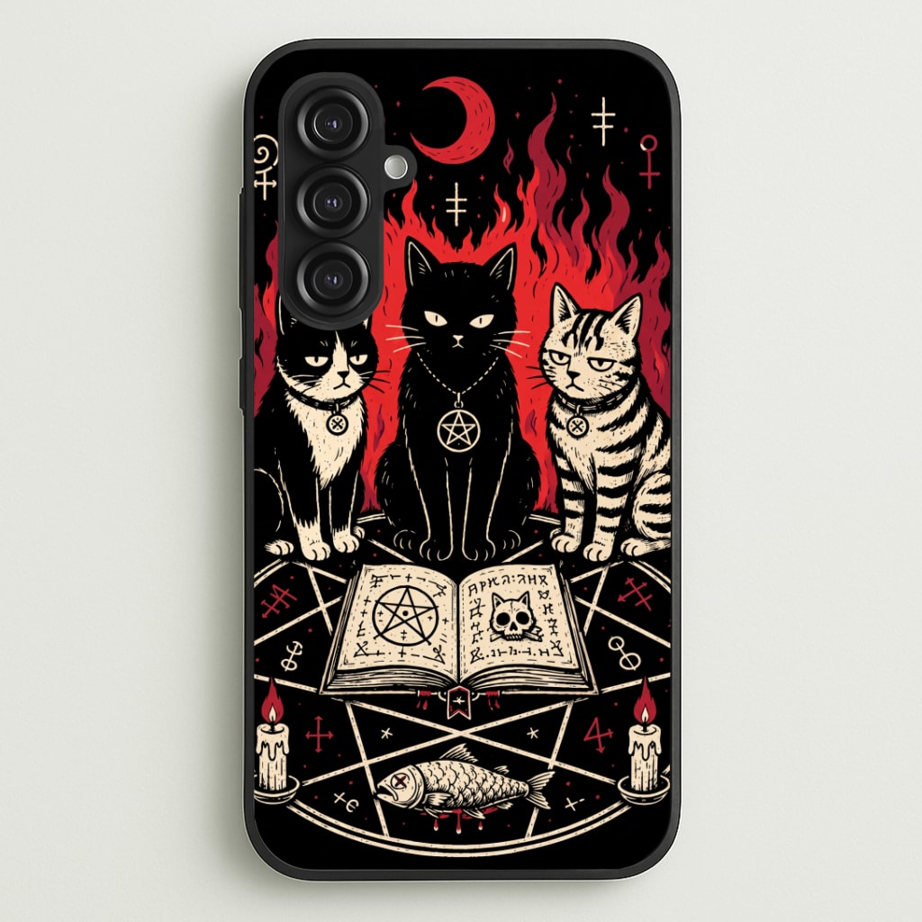 Occult Cat Coven Phone Case