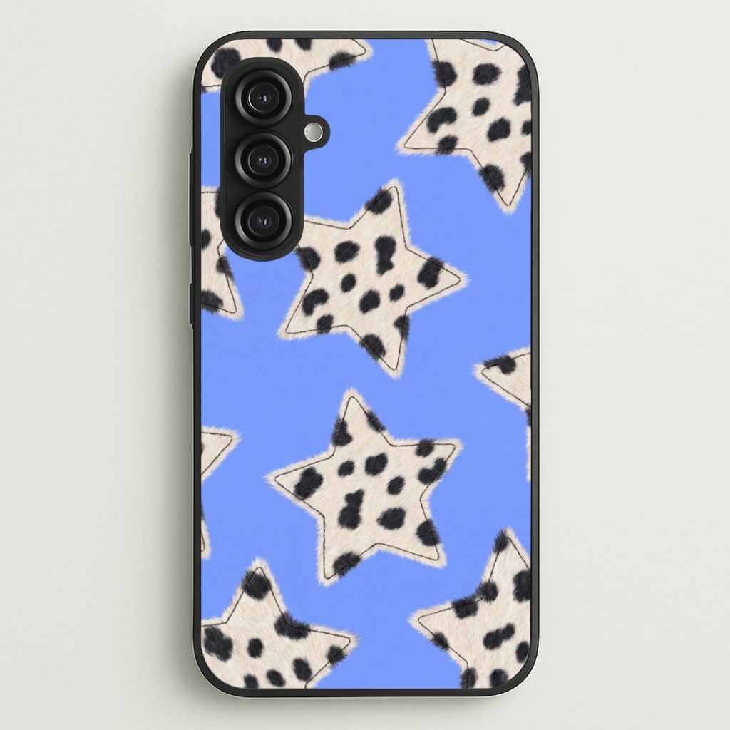 Fuzzy Cow Stars Phone Case