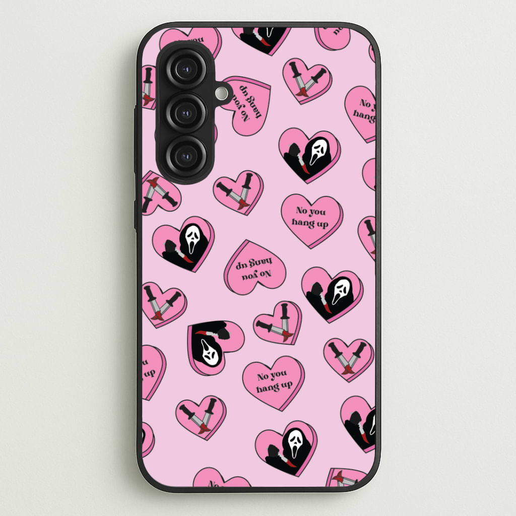 No You Hang Up Love Hearts Phone Case