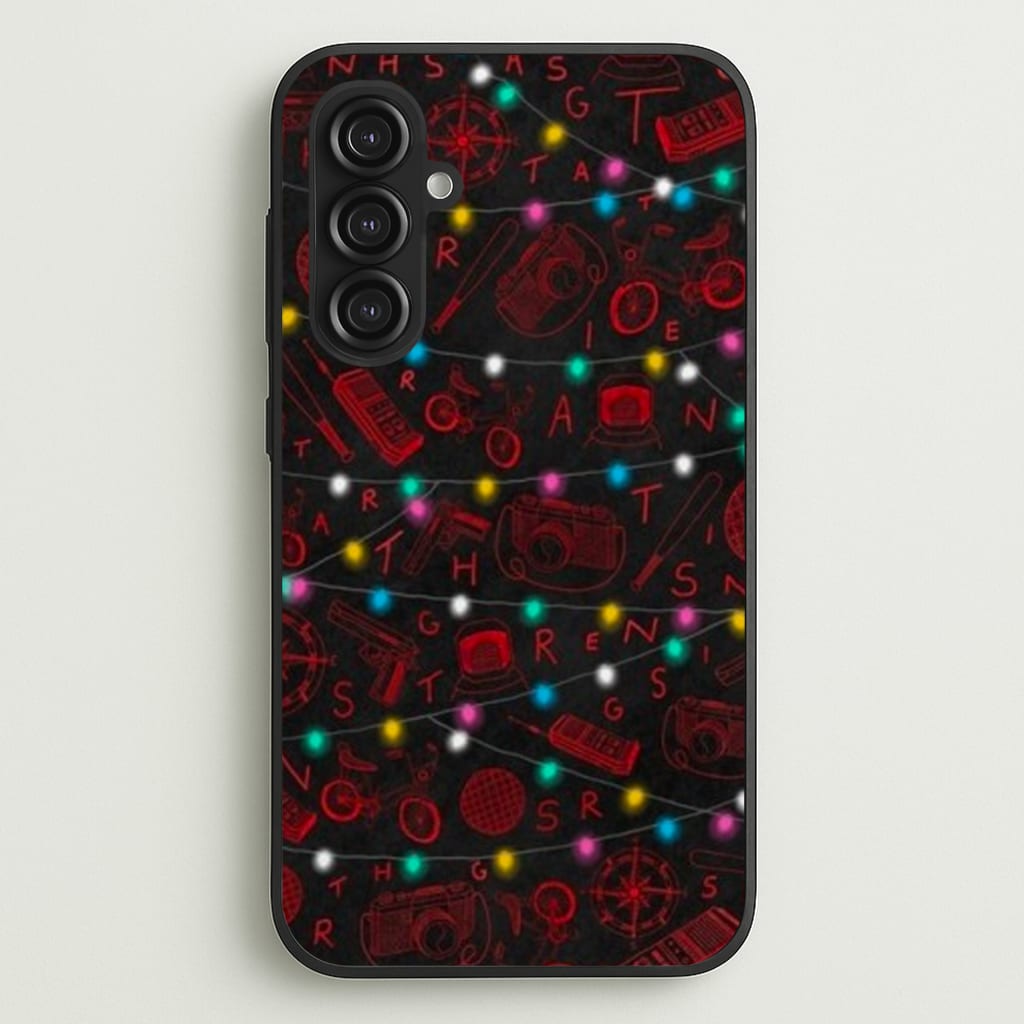 Stranger Red Illustrations Phone Case