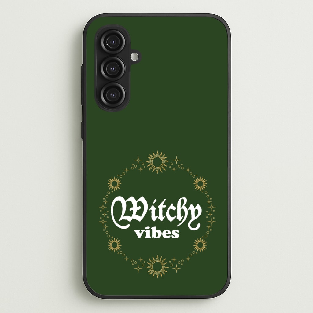 Witchy Vibes Green Phone Case