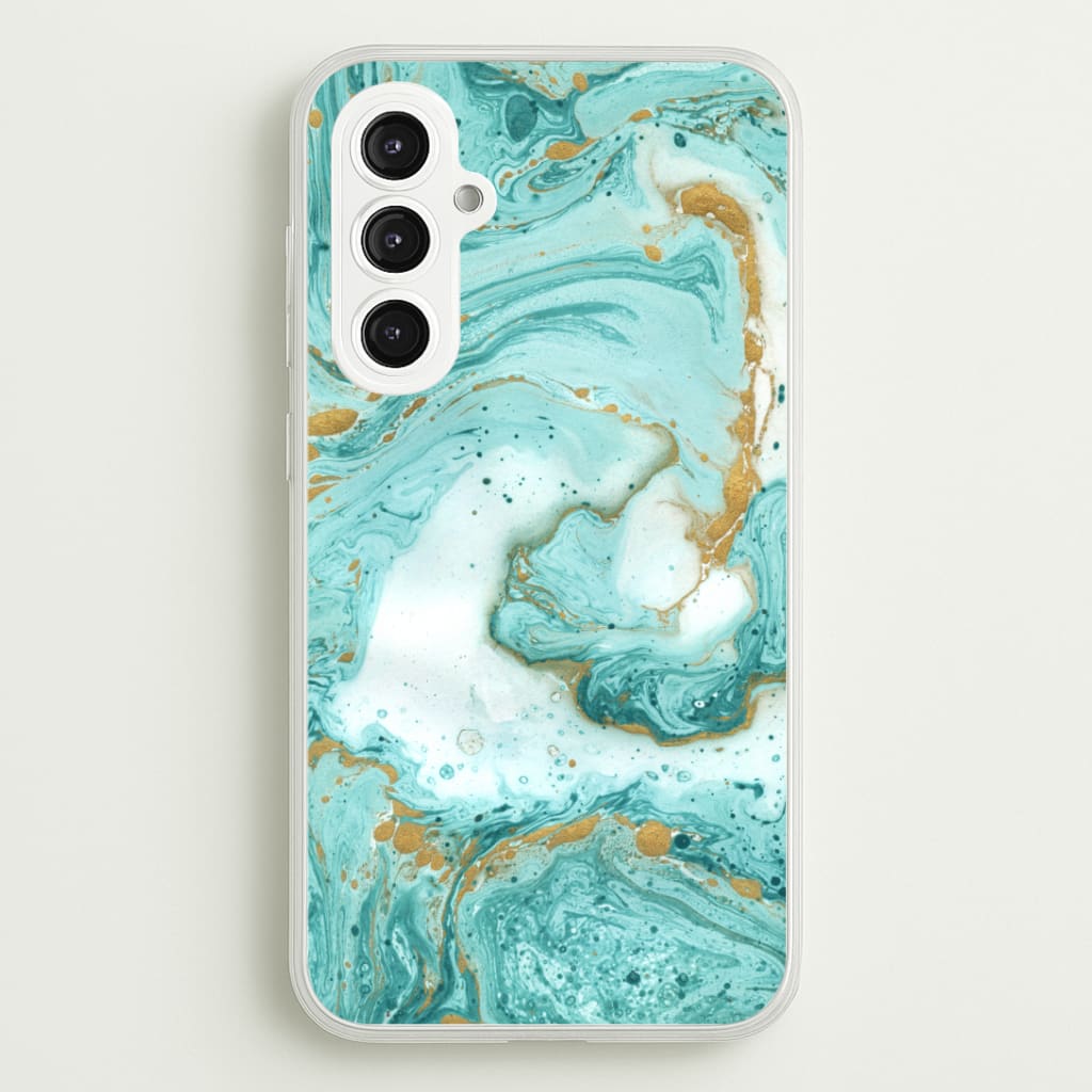 Green Marble Phone Case
