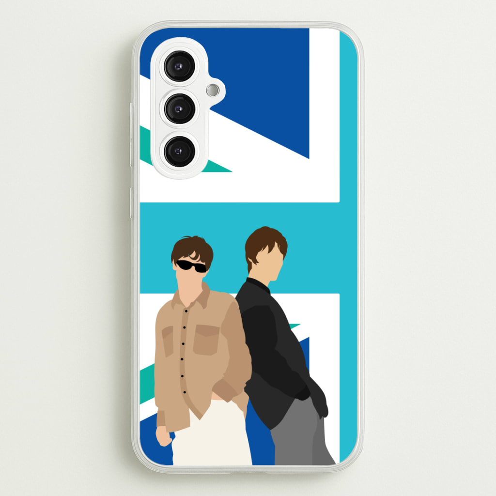 British Flag Band Members Phone Case